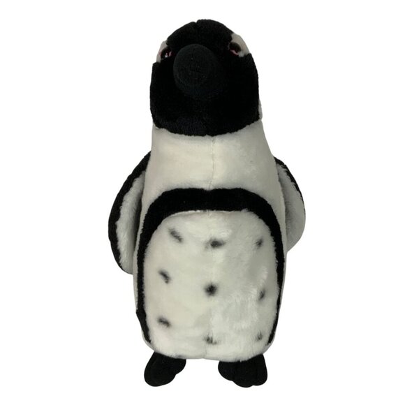 The Petting Zoo 1994 Spotted Penguin Plush Black White Stuffed Animal Vintage - Picture 2 of 7